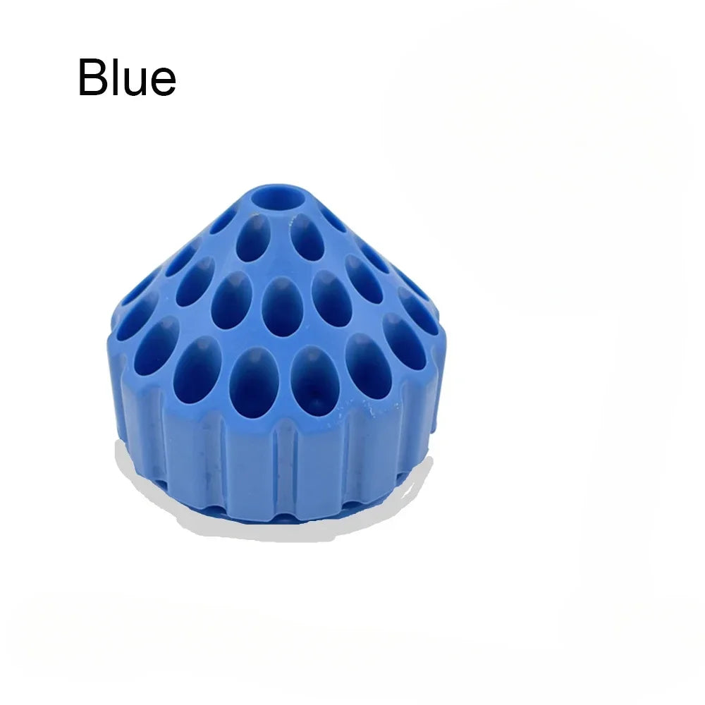 360 Rotating Drill Bit Storage Box Rotary Tool Organizer for Jewelry Making Carving Bits DIY Hand Tool Accessory Holder Case