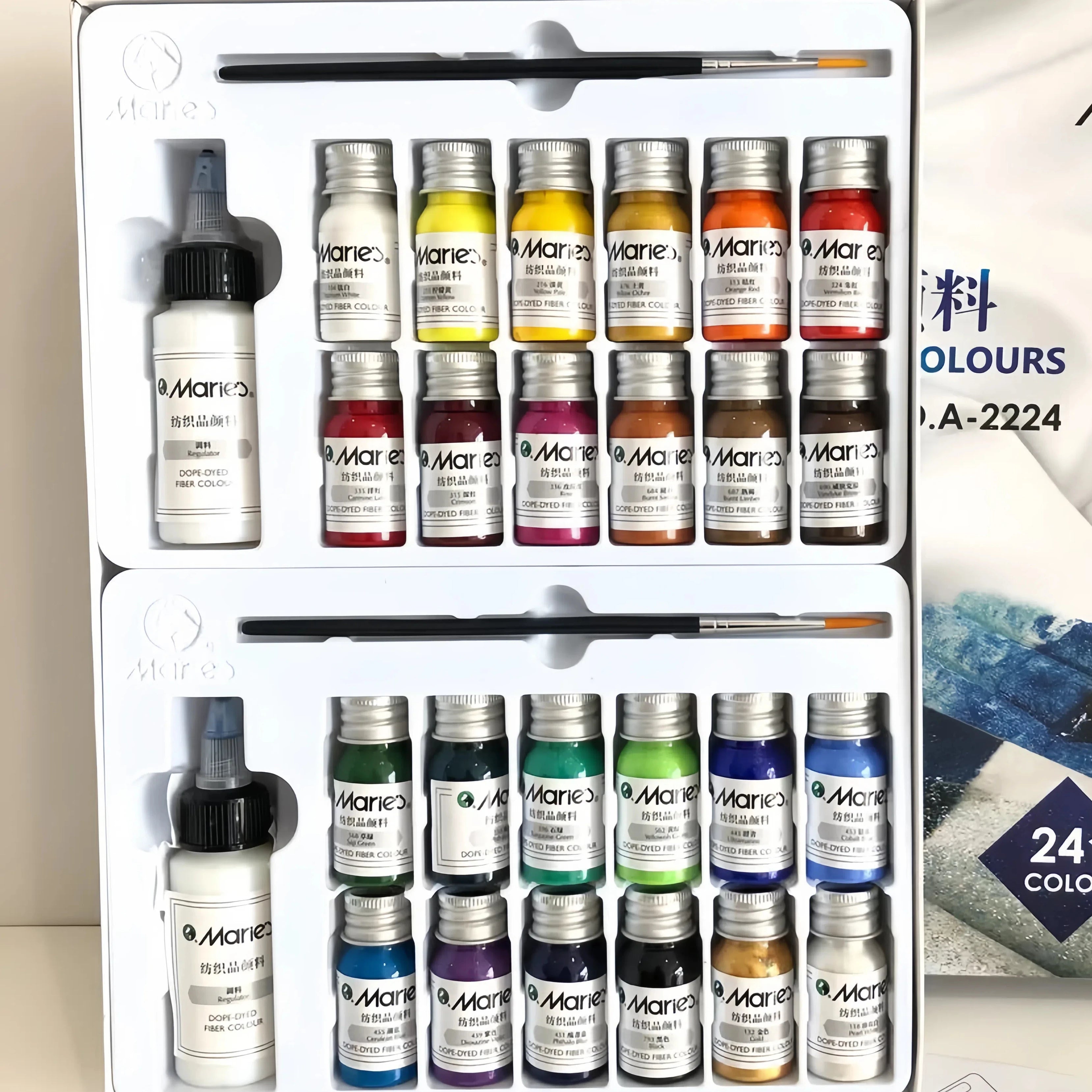 3D Printing Model Coloring Dope-Dyed Fabric Colours 10ml Special Pigment PLA ABS Post-Processing DIY Coloring Kit Tool 18 Colors