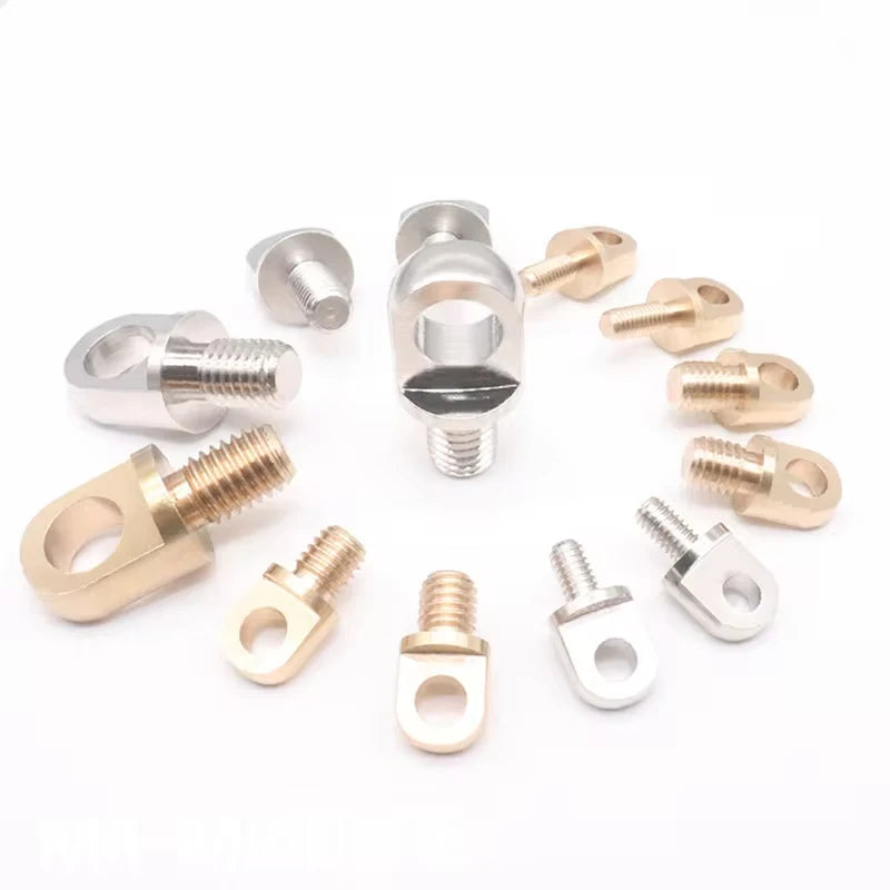 10 copper pillar screws, hardware can be DIY by hand, hand tools, copper accessories