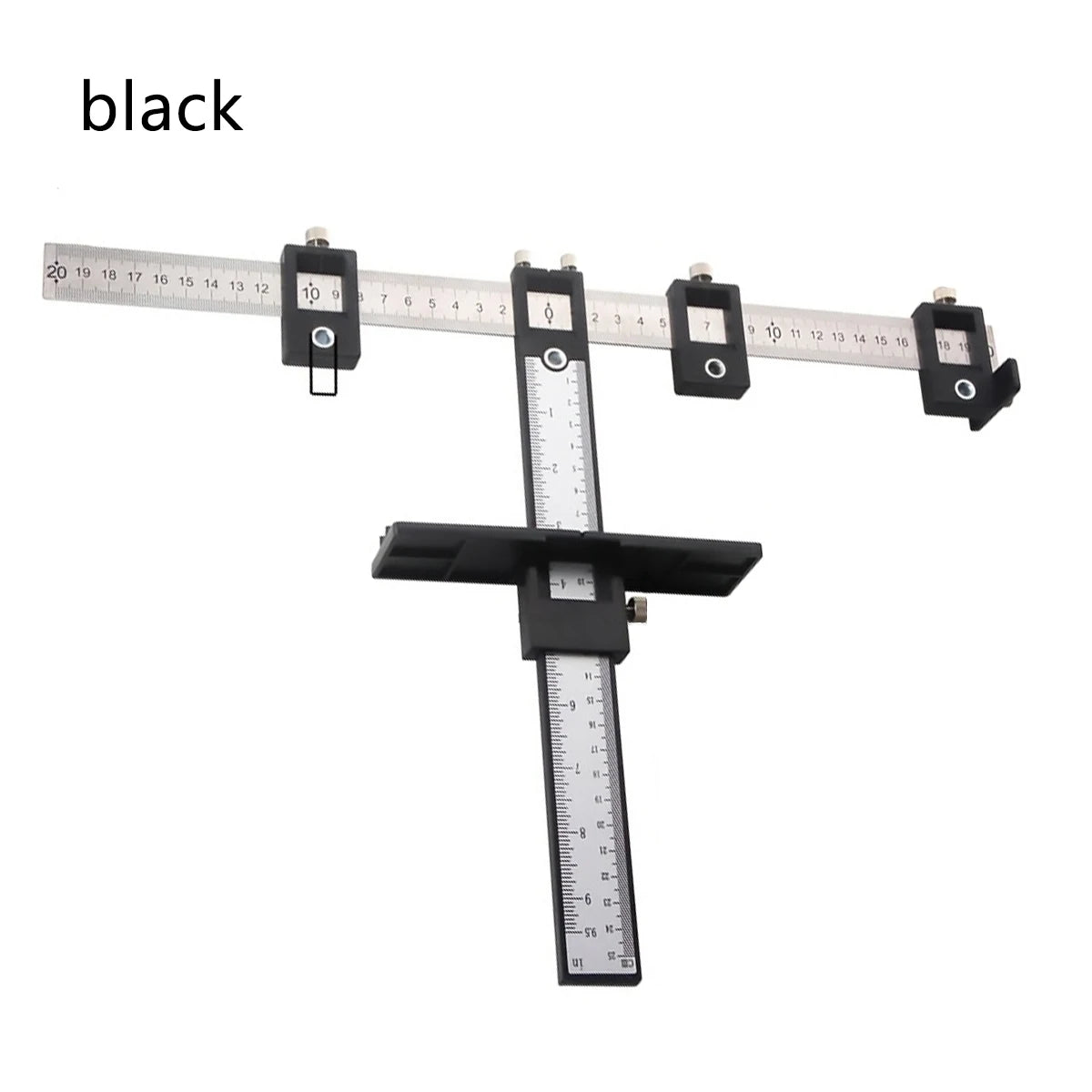 Adjustable Cabinet Hardware Jig Tool - Alignment & Positioning for Precise Drilling,Dowelling and Installation